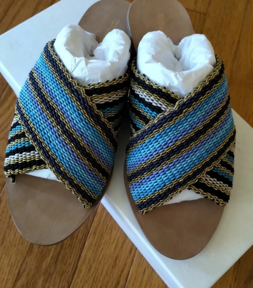 Diane Von Furstenberg Cindi Slide Sandals - Picture 4 of 9